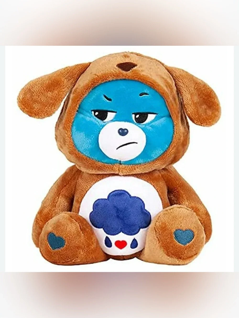 Care Bears - Grumpy Bear Puppy Dog ‘Unlock The Magic’ Plush Snuggle Friend
